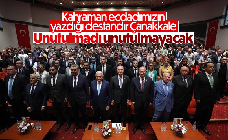 Türk Dünyası Parlamenterler Vakfı’ndan Çanakkale şehitlerimize vefa