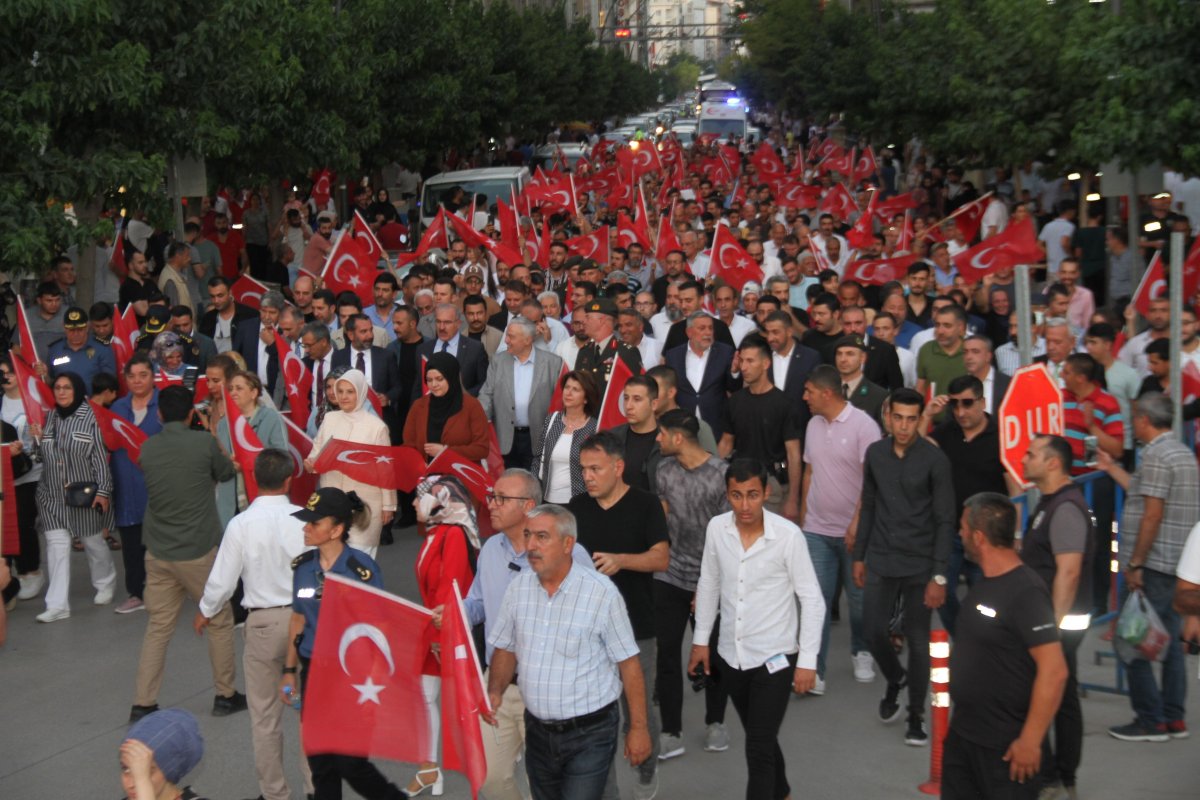 Yurdun dört bir yanında 15 Temmuz Demokrasi ve Milli Birlik günü etkinlikleri yapıldı #9