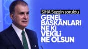 AK Parti Sözcüsü Ömer Çelik’ten CHP’ye Sezgin Tanrıkulu tepkisi