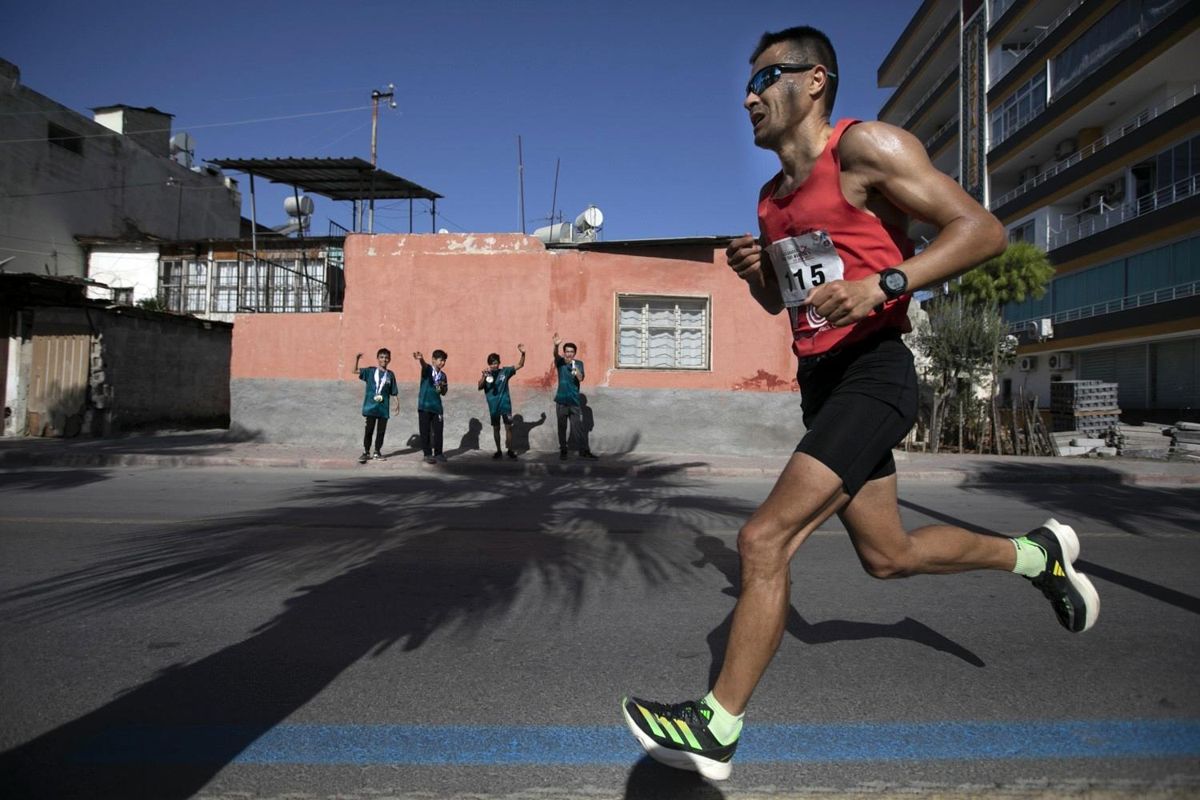 15. Uluslararası Tarsus Yarı Maratonu'nda Kenyalı sporcular birinci oldu