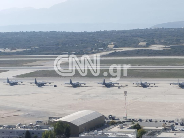 ABD Askeri Uçakları Yunanistan'da Konuşlandırılıyor