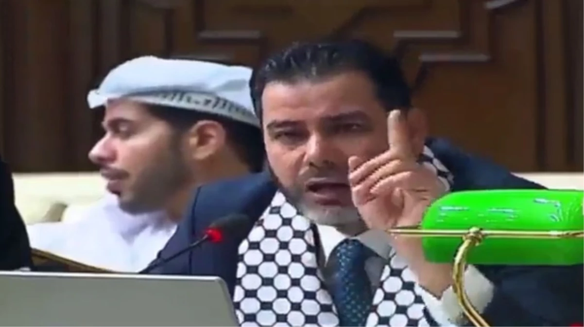 Arap Parlamentosu’nda bir isim çıkıp İsrail zulmüne isyan etti: Silahları Gazze’ye yığarız