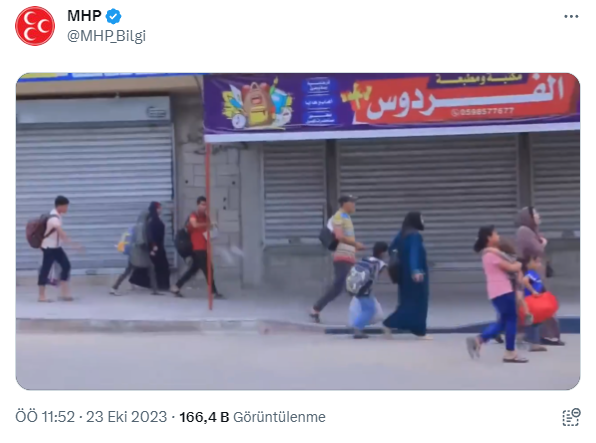 Bahçeli'nin 'İsrail'e 24 saat süre veriyoruz' sözlerinin ardından MHP'den dikkat çeken video