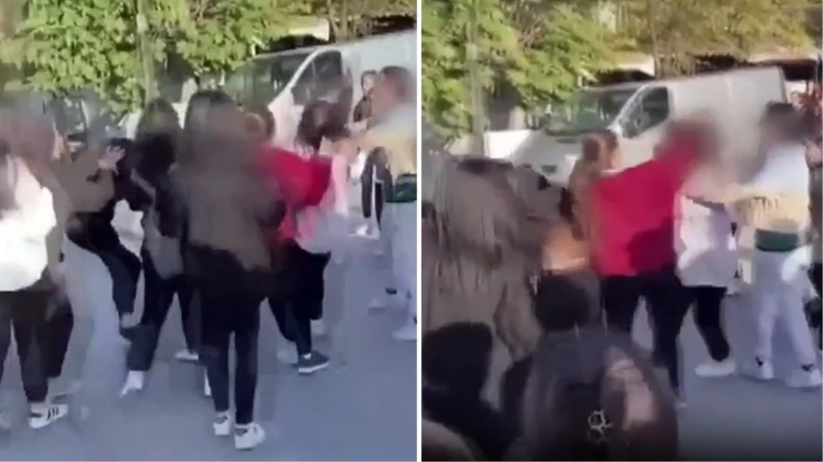 Başakşehir'de Kız Grupları Arasında Kavga Çıktı