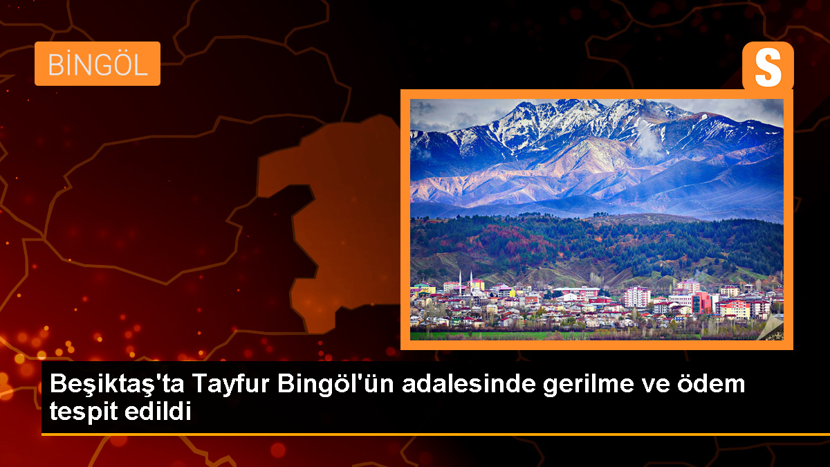 Beşiktaşlı Tayfur Bingöl'ün sakatlık durumu açıklandı