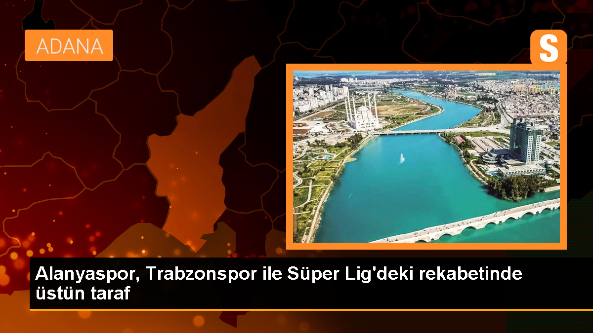 Corendon Alanyaspor, Trabzonspor karşısında üstünlük sağlıyor