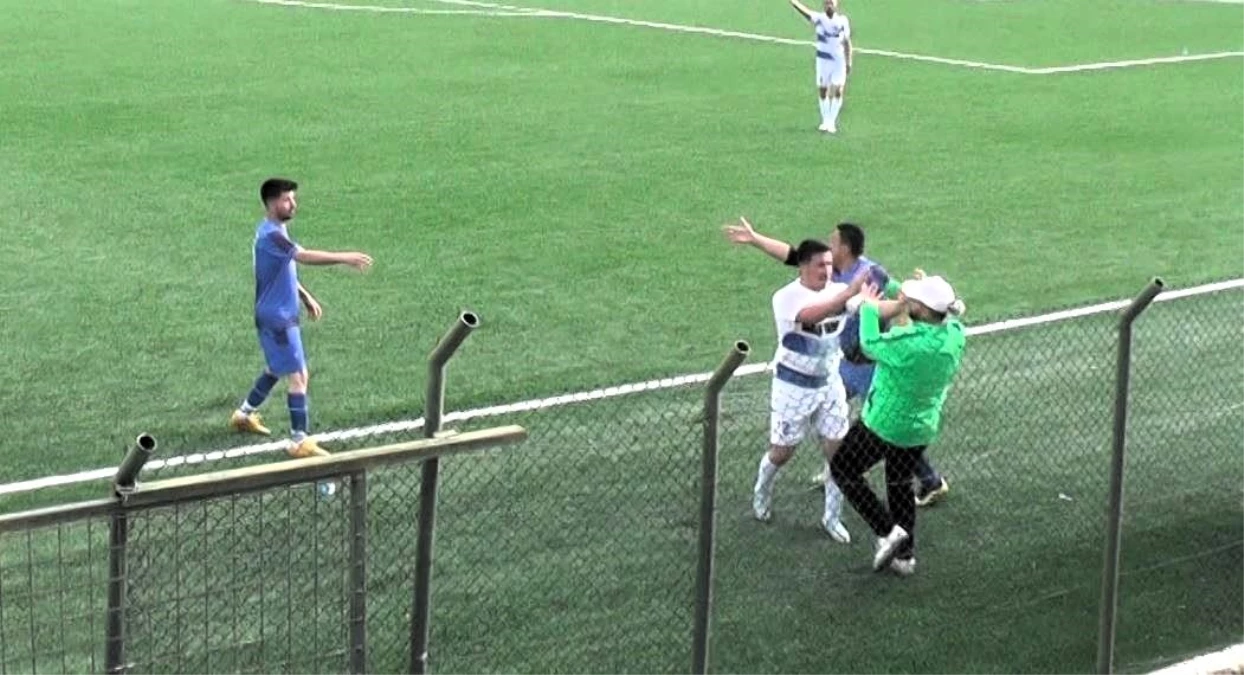 Denizli 1. Amatör Ligi'nde Yeni Güneyspor-MY Kocaçınarspor Maçında Saha Olayları