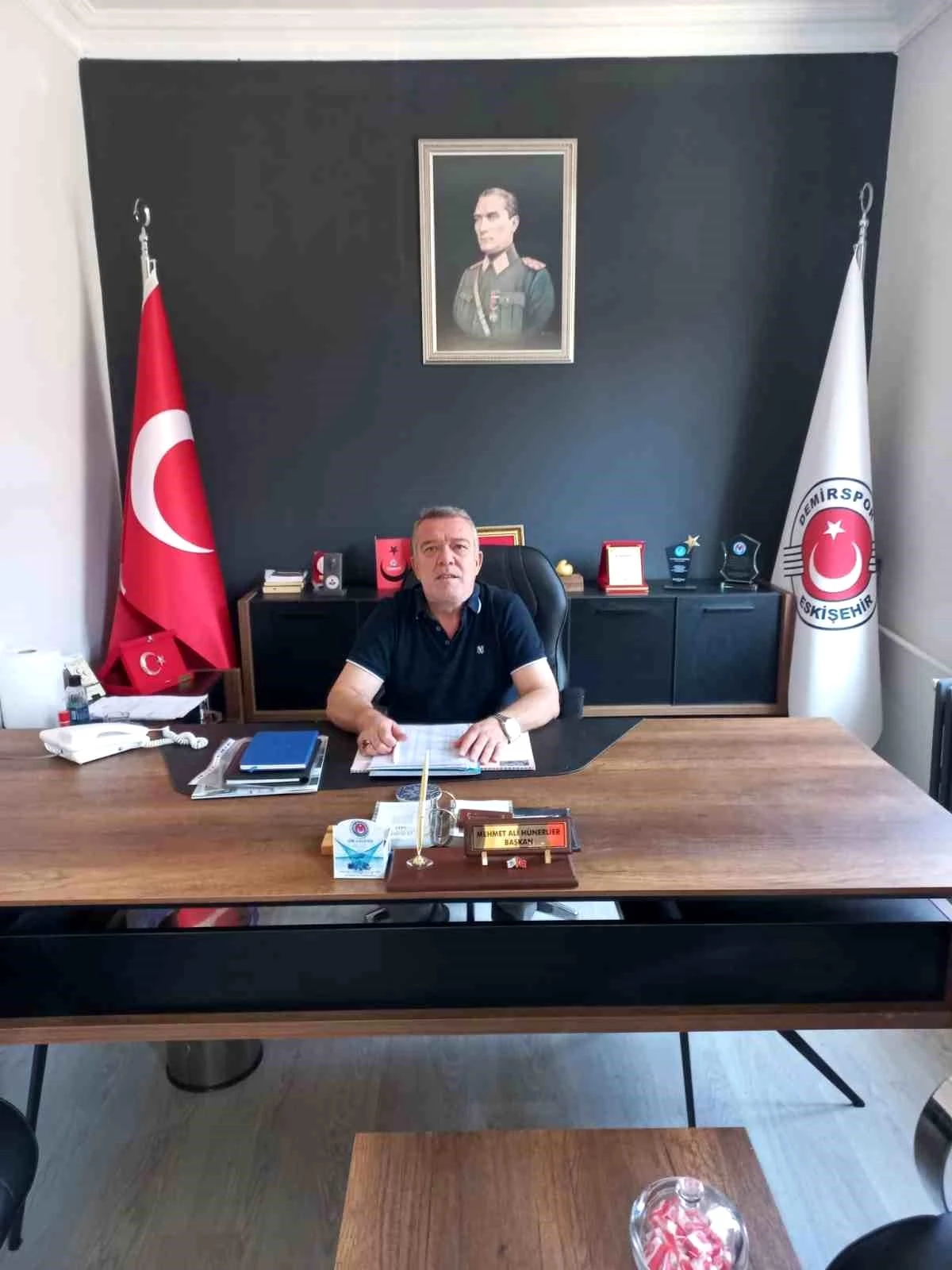 Eskişehir Demirspor Başkanı, düşme statüsüne itiraz etti