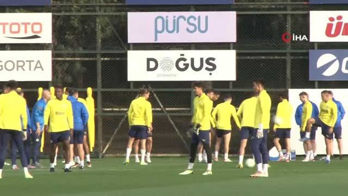 Fenerbahçe, Ludogorets maçı hazırlıklarını tamamladı