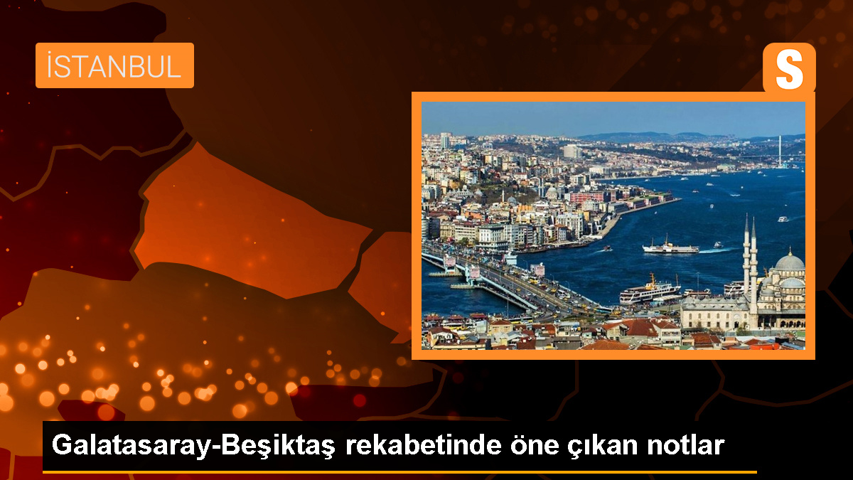 Galatasaray-Beşiktaş rekabetinde öne çıkan notlar