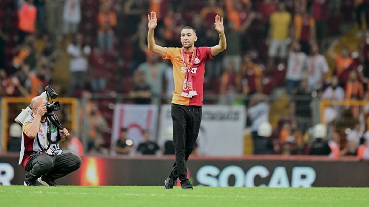 Galatasaray’da derbi öncesi Hakim Ziyech, takımla çalışmalara başladı