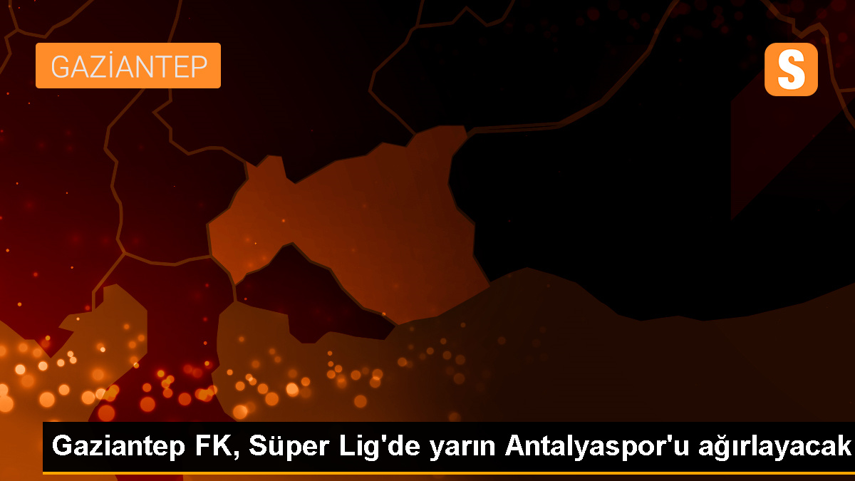 Gaziantep FK, Bitexen Antalyaspor'u konuk edecek
