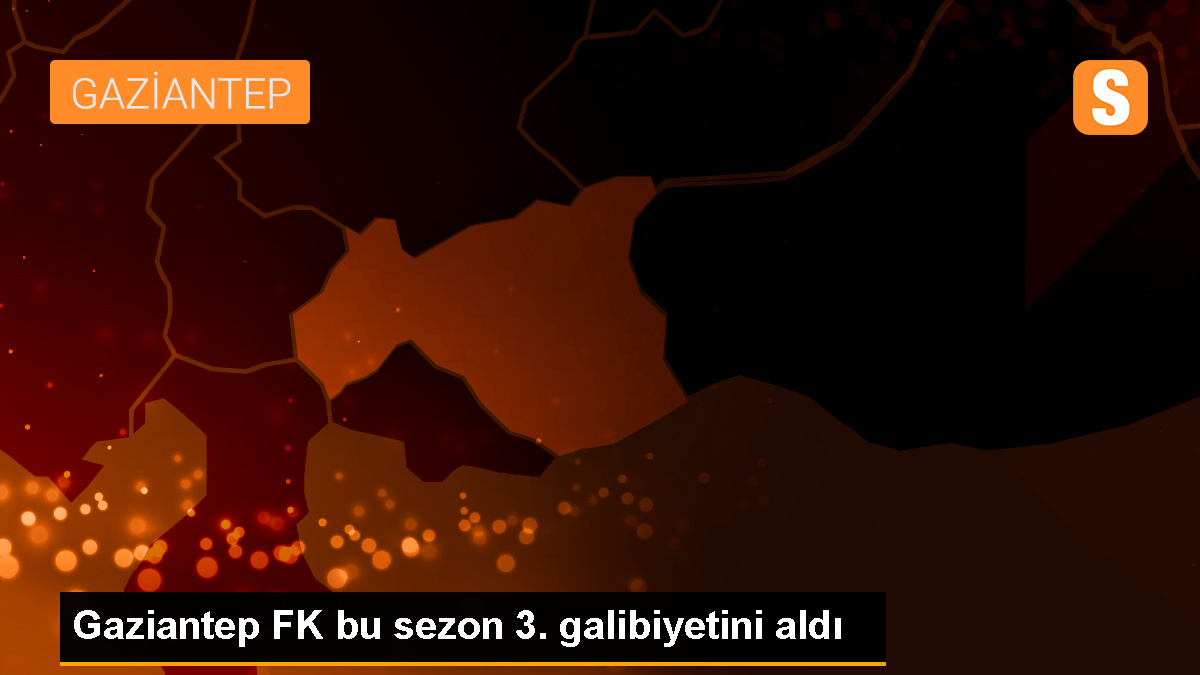 Gaziantep FK, Bitexen Antalyaspor'u mağlup ederek 3. galibiyetini aldı