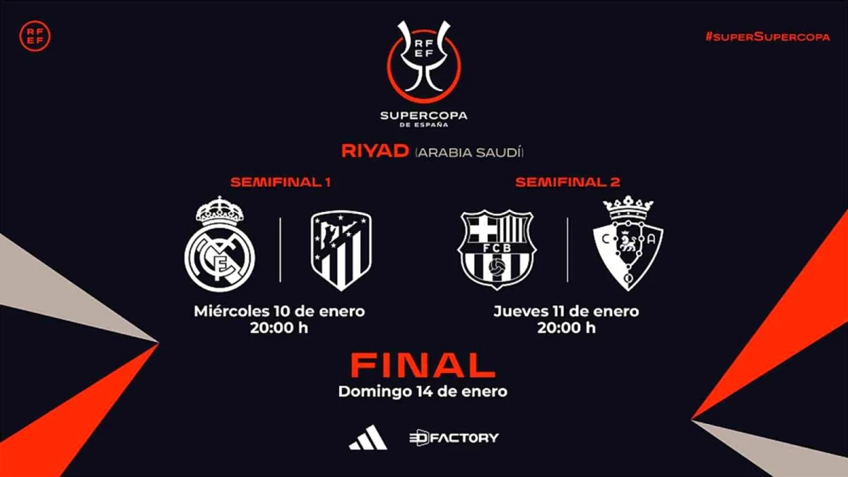 İspanya Süper Kupası Suudi Arabistan'da oynanacak