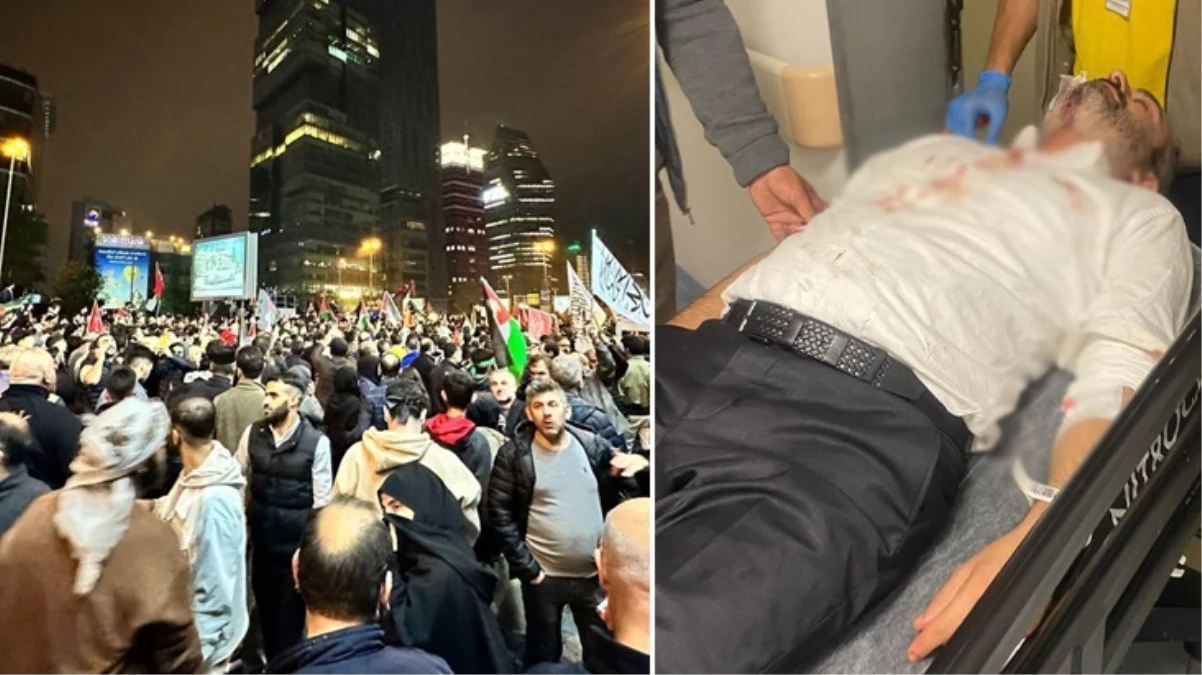 İstanbul’daki İsrail protestosunda 1 kişi can verdi, 63 yaralı var