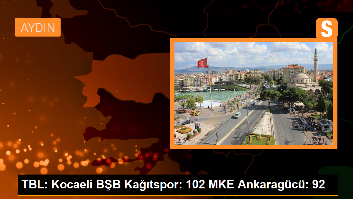 Kocaeli Büyükşehir Belediye Kağıtspor, MKE Ankaragücü'nü mağlup etti