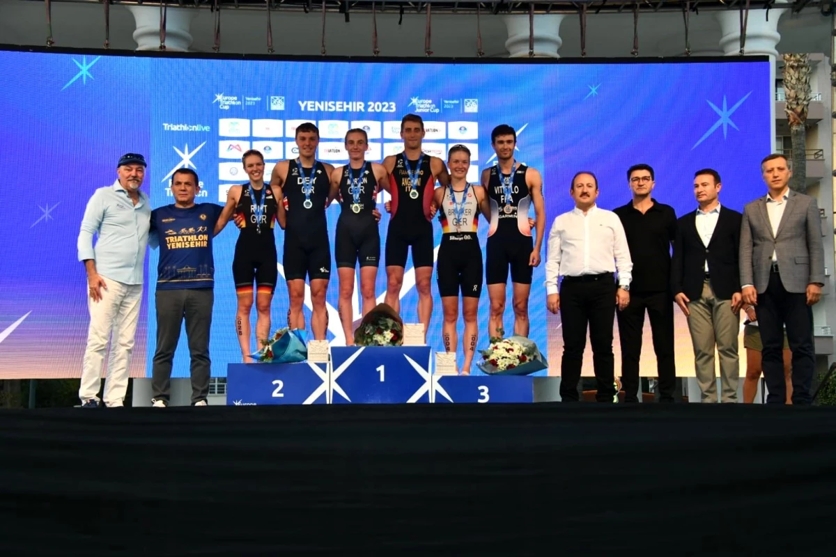 Mersin'de Yenişehir Avrupa Triatlon Kupası Heyecanı