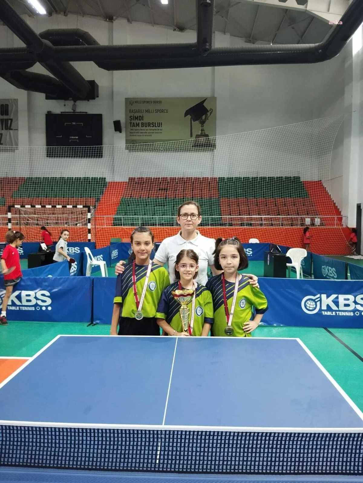 Muğla Büyükşehir Belediyesi Masa Tenisi Kadın Takımı Bölge Şampiyonu