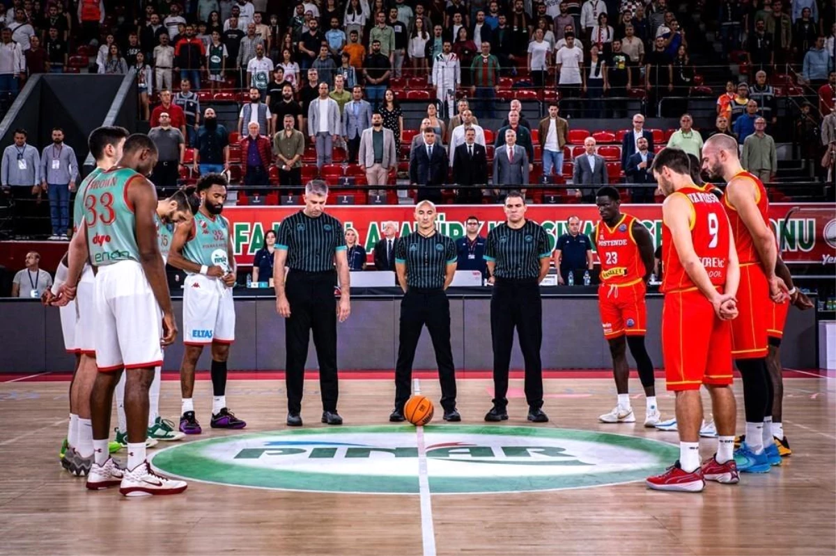 P. Karşıyaka FIBA Basketbol Şampiyonlar Ligi'nde güç sıralamasında zirvede