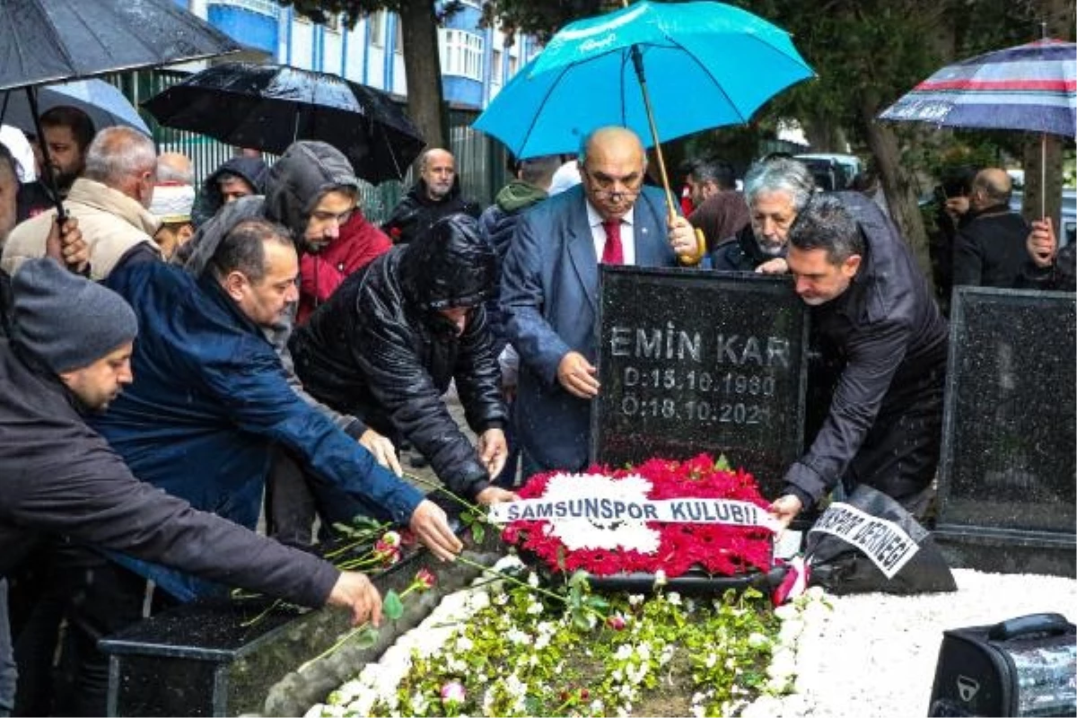 Samsunspor’un eski futbolcusu ve başkanı Emin Kar anıldı