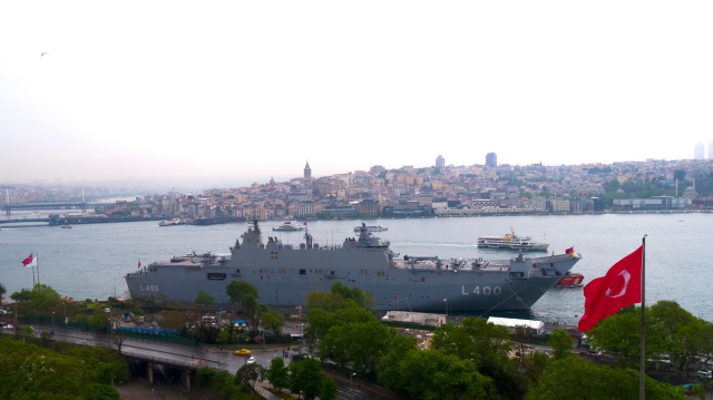 TCG Anadolu Gemisi Cumhuriyet'in 100. Yılı etkinlikleri kapsamında ziyarete açılıyor