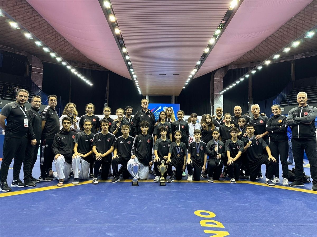 Türk Milli Sporcular Avrupa Yıldızlar Tekvando Şampiyonası'nda Madalyalar Kazandı