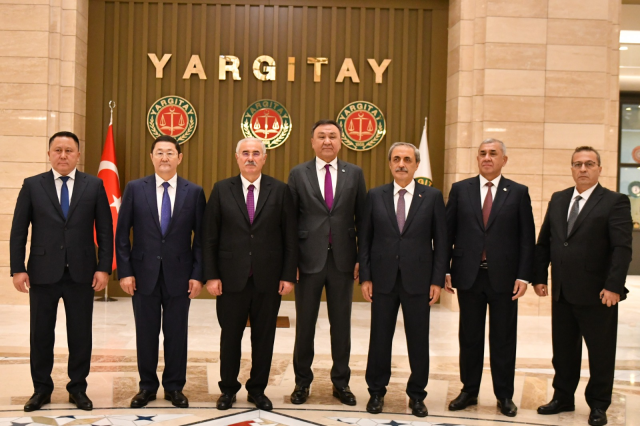 Yargıtay Başkanı Mehmet Akarca, Türk Devletleri Teşkilatı Başsavcılarını kabul etti