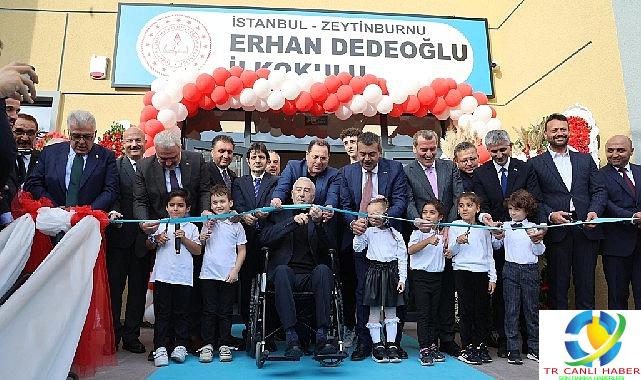 Erhan Dedeoğlu İlkokulu Ulusal Eğitim Bakanı Prof. Dr. Yusuf Tekin’in İştirakiyle Açıldı