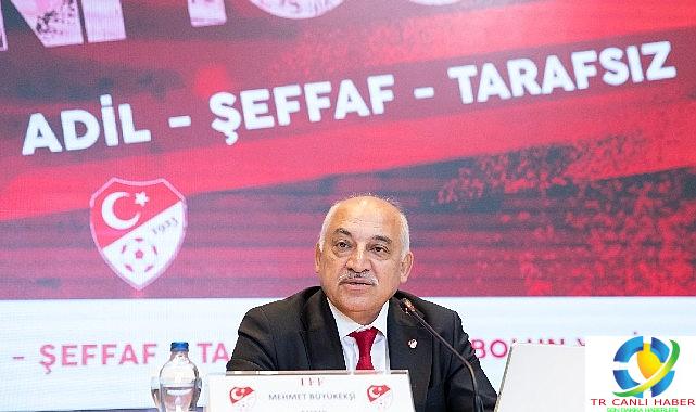 TFF Lideri Büyükekşi: “Türk Futboluna İstikrarlı Ve Sürdürülebilir Muvaffakiyetler Getirmek İçin Ant İçtik”