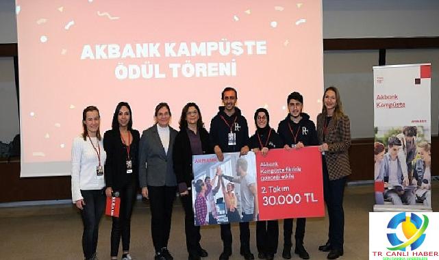 Akbank Yerleşkede Programı Gençlerin Teknolojiyle Hayata Kıymet Katan Fikirlerini Ödüllendirdi