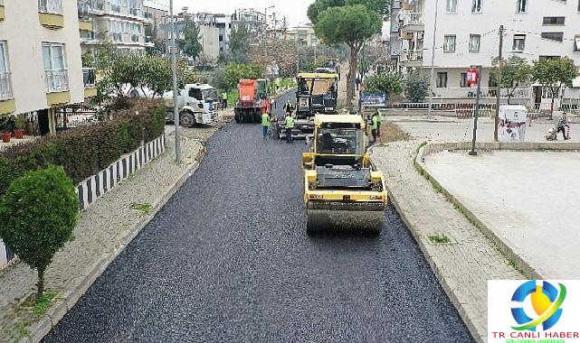 Aydın Büyükşehir Belediyesi’nden Efeler’e asfalt atağı