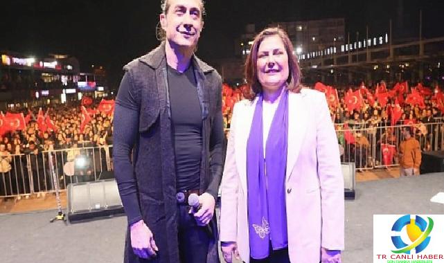 Aydın Büyükşehir Belediyesi’nin Düzenlediği Kıraç Konseriyle Coştu
