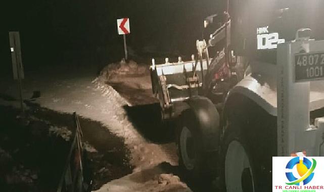Dolu yağışına Milas Belediyesi’nden anında müdahale