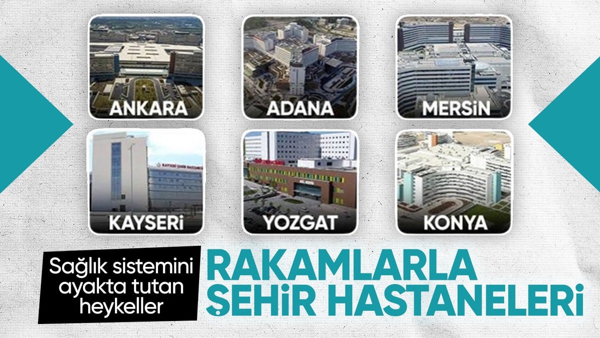 Türkiye’nin yüz akı şehir hastaneleri! İşte rakamlarla şehir hastaneleri